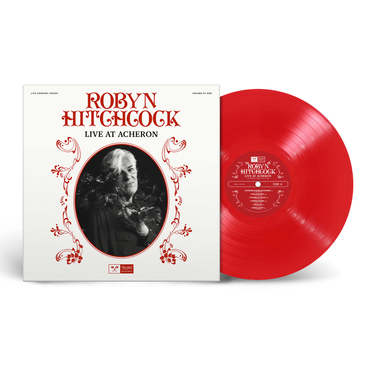 ROBYN HITCHCOCK - LIVE AT ACHERON - 12" LIMITED EDITION RED VINYL LP