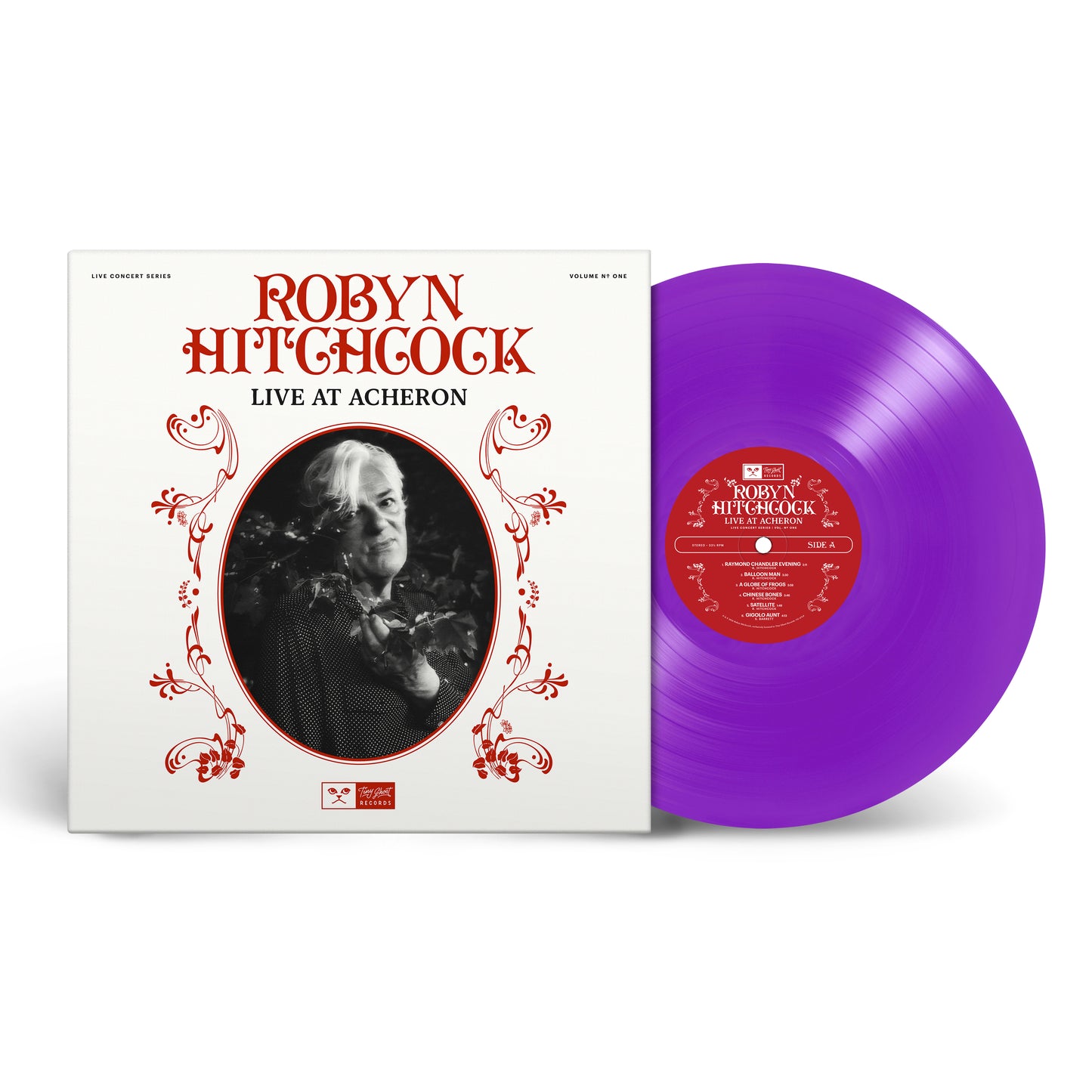 ROBYN HITCHCOCK - LIVE AT ACHERON - 12" LIMITED EDITION PURPLE VINYL LP