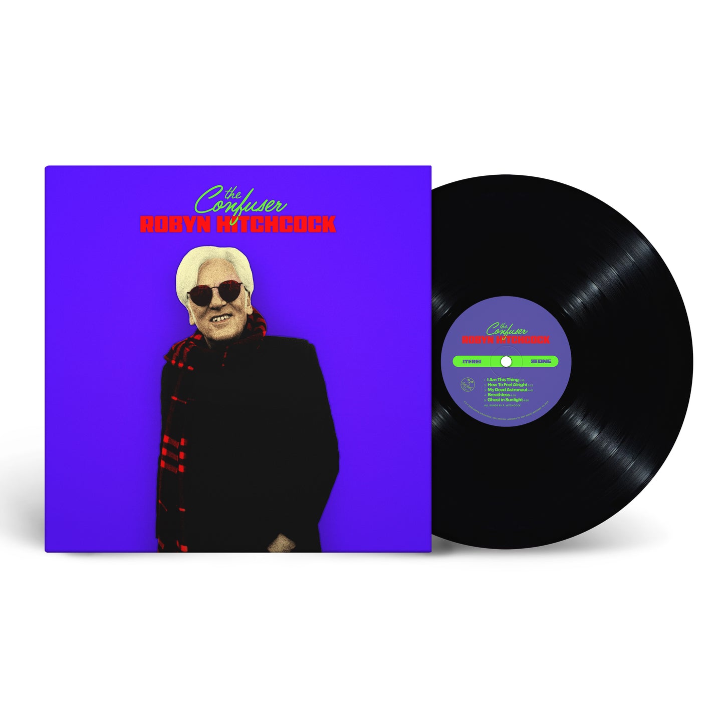 ROBYN HITCHCOCK - THE CONFUSER - 12" PREMIUM BLACK VINYL