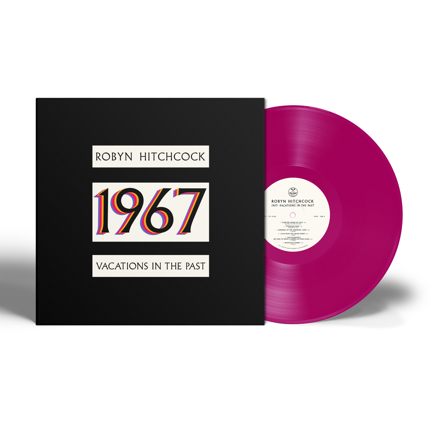 ROBYN HITCHCOCK - 1967: VACATIONS IN THE PAST LIMITED EDITION MAGENTA VINYL