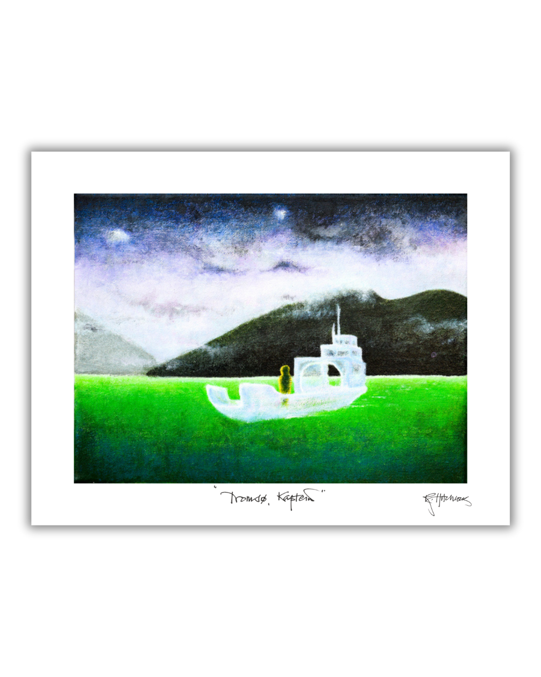 "Tromsø, Kaptein" signed giclée art print
