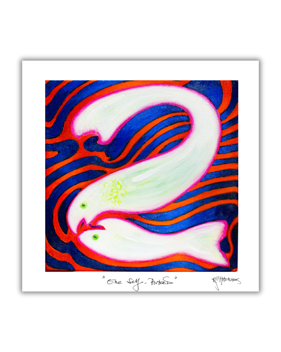 "One Self-Portrait" signed giclée art print