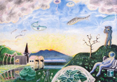 "Globe of Frogs" signed giclée art print