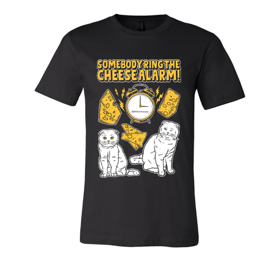 CHEESE ALARM T-SHIRT
