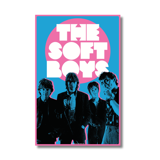 LIMITED EDITION THE SOFT BOYS POSTER (SIGNED BY ROBYN HITCHCOCK)