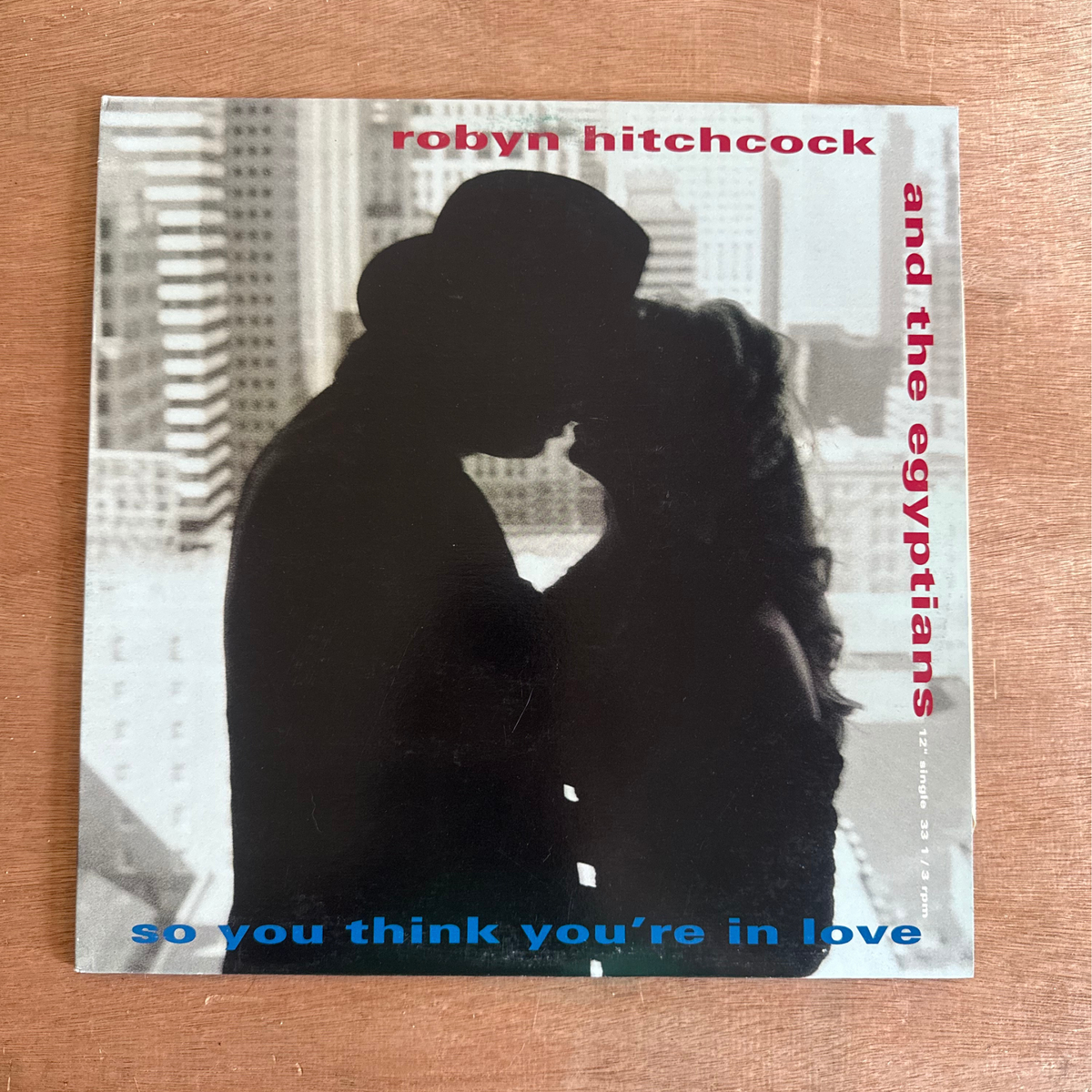 Robyn Hitchcock & The Egyptians - So You Think You're In Love (promo 12 inch single)