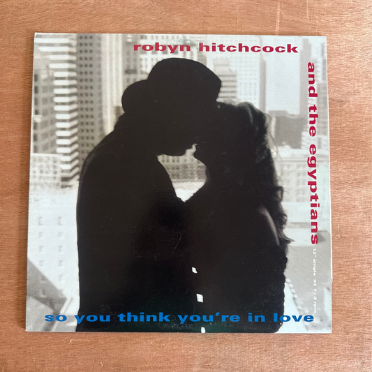 Robyn Hitchcock & The Egyptians - So You Think You're In Love (promo 12 inch single)